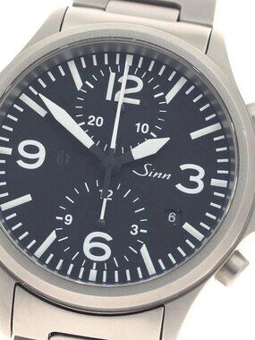 Sinn 756 Date Chronograph black Dial Automatic Men's Watch_943694